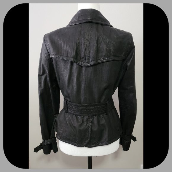INC || Cute Soft Genuine Leather Jacket (SIZE M) - Picture 6 of 9
